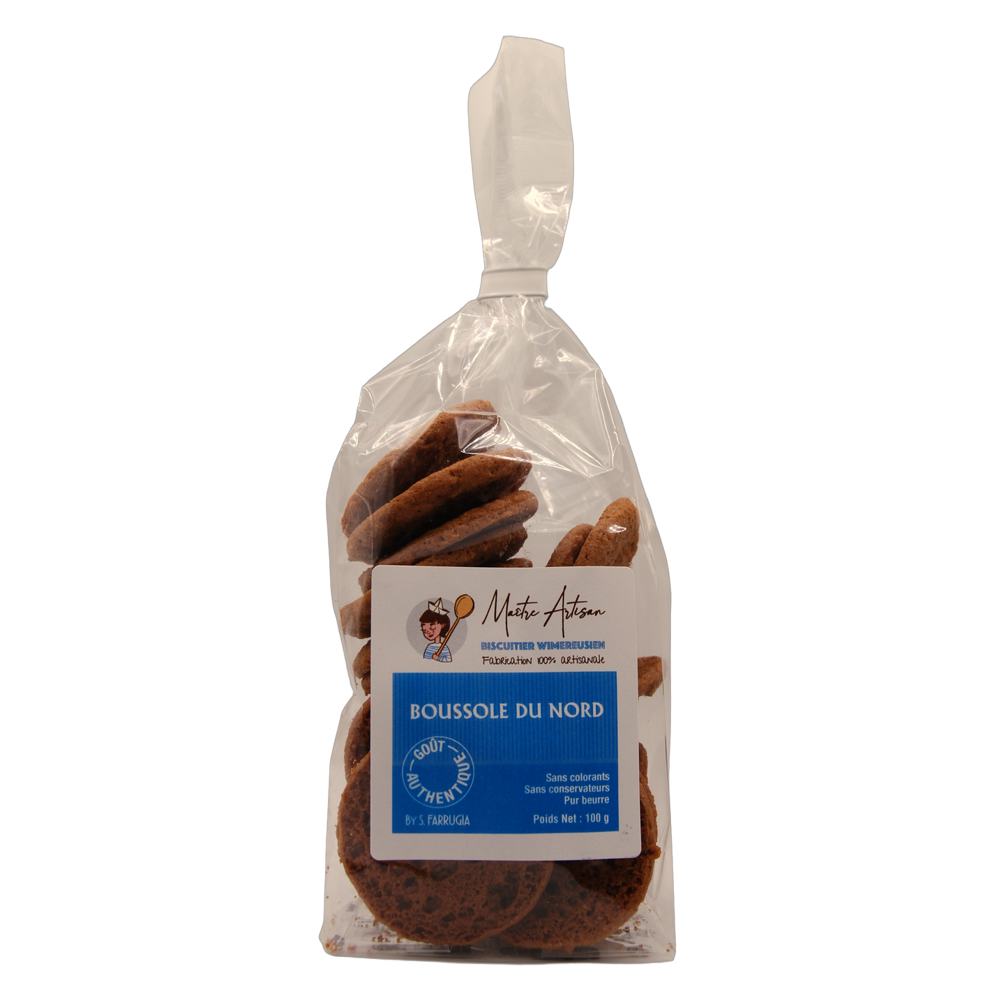 Boussole du Nord - Biscuiterie Sophie