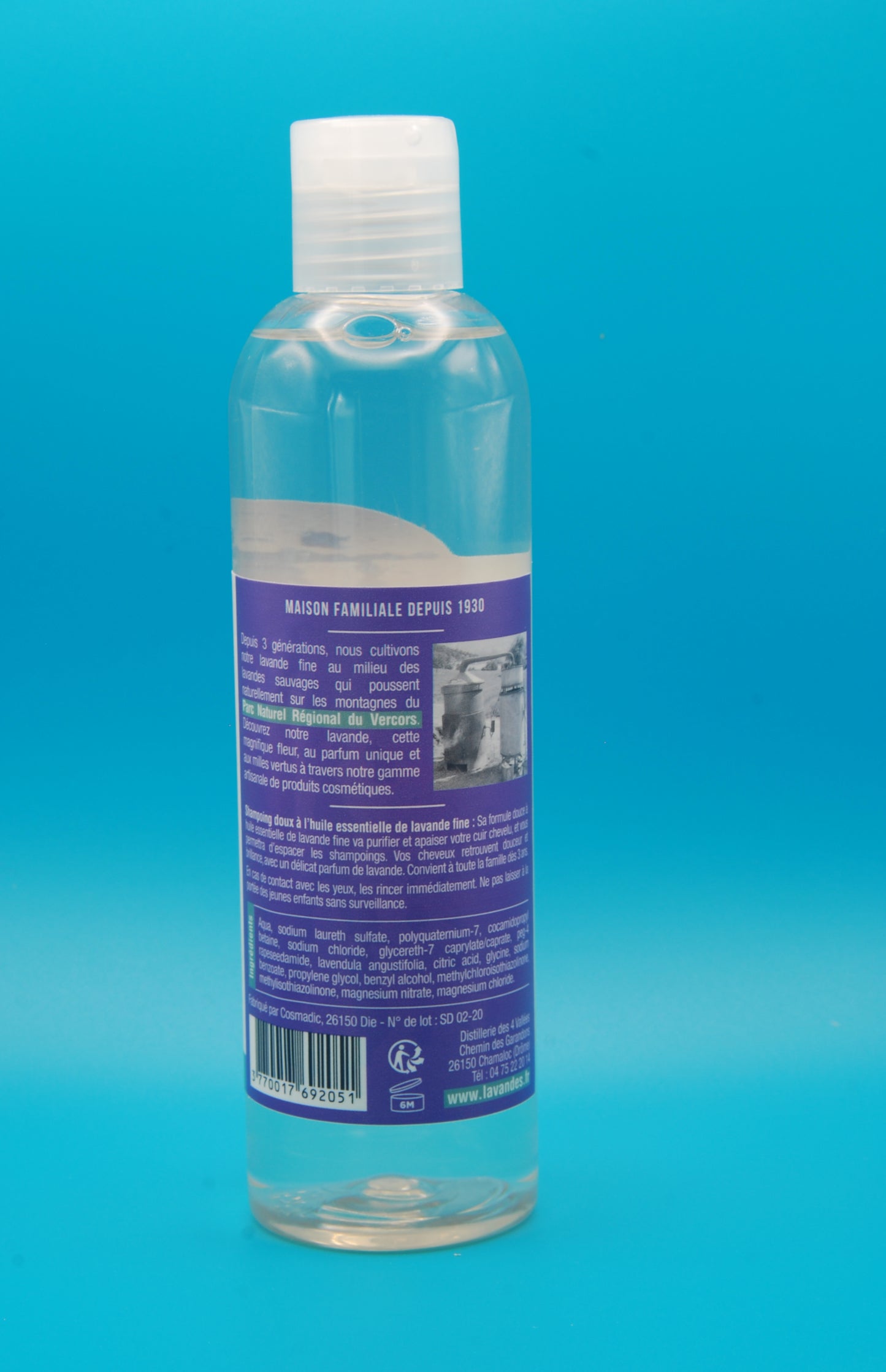 Lait visage et corps à la lavande - 250ml
