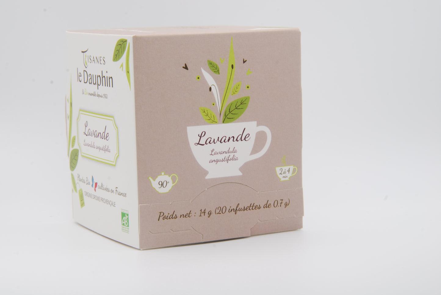 Tisane Bio lavande - 20 sachets